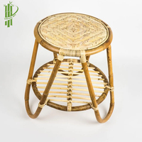 Chaise en rotin écologique pour intérieur et extérieur, tabouret de jardin, artisanat du Vietnam, pour la vente en gros,