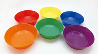 Bol de tri éducatif rond en plastique coloré pour enfants de 2 à 7 ans, unisexe, marque PLOMA, 130x37mm
