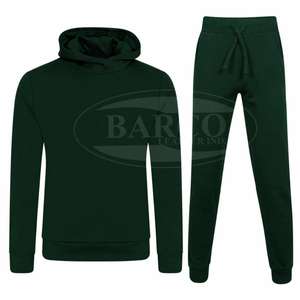 2025 Best Quality Men's Full Zipper up Track Suit Wholesale <b>100</b>% Cotton Fleece Fabric Customizable Logo Plus Size Available - Product Image 2