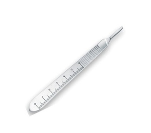 Poignée de Scalpel en aluminium, manche BP - Product Image 3