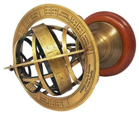 Nautische Collectibles Home Decor Brass Zodiac Globe Tafel Top Armillairsfeer Voor Tafel Bureau En Showcase Product