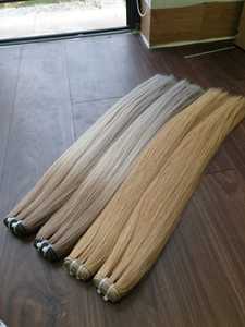 Vente chaude pour Ombre Couleur 100% Cuticule Aligné Vierge Extensions de Cheveux Humains Raw Vietnamien Remy Grade Droite Trames 8 ''-32'' - Product Image 6