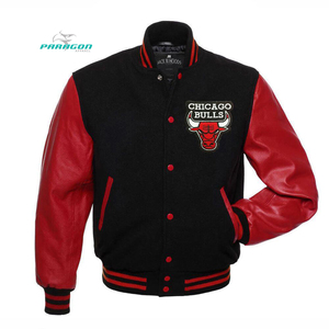 OEM último diseño hombres béisbol Varsity chaqueta/Letterman personalizar bordado Impresión digital logo Varsity chaqueta - Product Image 3