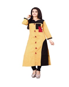 Women's Rayon Weaving Indian Style In-Stock Kurti for Wedding - Product Image 3
