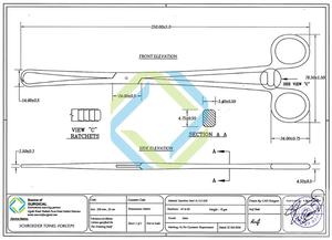 ที่หนีบผ้าสำหรับผ่าตัดกระดูกและกระดูกเครื่องมือผ่าตัดคีมหนีบผ้าสำหรับผ่าตัดกระดูกหัก - Product Image 4