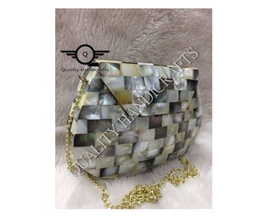 Nouvelle pochette en bois en nacre de conception améliorée, cadeau de serpillière fabriqué en inde par un artisanat de qualité - Product Image 5