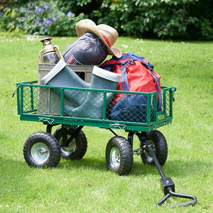 Suministro <span class=keywords><strong>de</strong></span> fábrica Garden Yard Durable Utility Tool <span class=keywords><strong>4</strong></span> <span class=keywords><strong>ruedas</strong></span> Carro <span class=keywords><strong>de</strong></span> mano <span class=keywords><strong>carretilla</strong></span> <span class=keywords><strong>de</strong></span> pista <span class=keywords><strong>de</strong></span> mano - Product Image 4