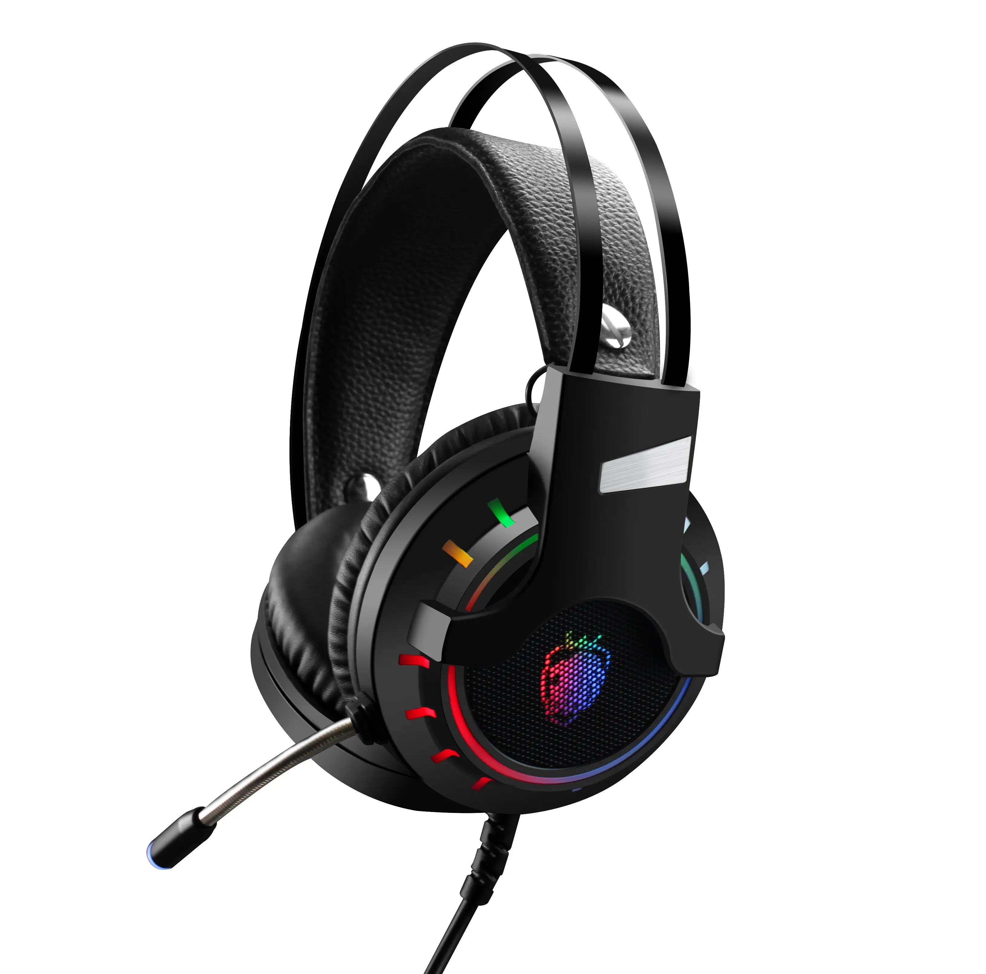 HG8 High Quality Earphone Game headphone surround sound RGB LED light gaming headset For PC Computer