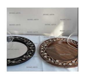 Serveur de dattes de gâteau en bois avec couvercle en acrylique Plateau de dattes de chocolats de la plus grande qualité avec couvercle pour la meilleure vente - Product Image 5