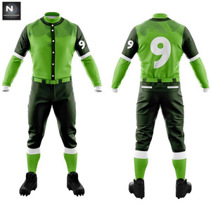 Uniforme de Béisbol de Equipo de Alta Calidad al por Mayor, Conjunto de Uniforme de Béisbol de Poliéster Más Vendido - Product Image 5