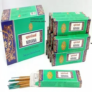 New Spiritual Brand Nirvana Masala Hand Rolled Incense Sticks 15 grams Pack Wholesale From India