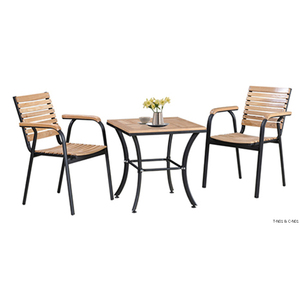 Mesa Multiusos Moderna T-N01 con Base de Hierro Sólido BIS, Tablero de Madera, Desmontable, Ahorra Espacio, 8 kg - Product Image 2
