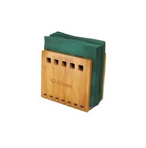 Porte-serviettes en bois et argenterie idéal pour Restaurant Bar Cuisine Rectangle Boîte à mouchoirs carrée en bois - Product Image 5