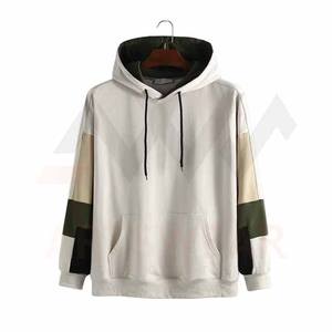 Sudadera con capucha personalizada al por mayor logotipo bordado transpirable hombres pulóver 100% algodón polar azul marino Color Hombre Sudaderas con capucha 2025 - Product Image 5