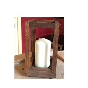 Candelabro de madera y tamaño de centro comercial, soporte de vela con forma redonda y aspecto diferente - Product Image 5