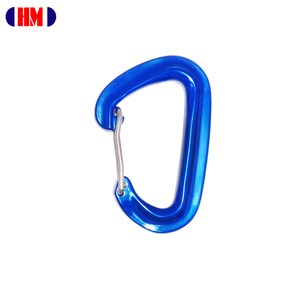 Mosquetón de aluminio CE 22KN para escalada en roca y deportes de escalada - Product Image 1