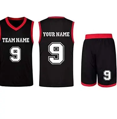 Wholesale new blank team basketball jerseys for printing design your own basketball uniform reversible unisex backpack