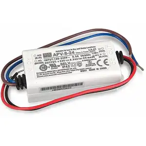 Meanwell LED Driver Single Output Switching Power Supply APV-8-24