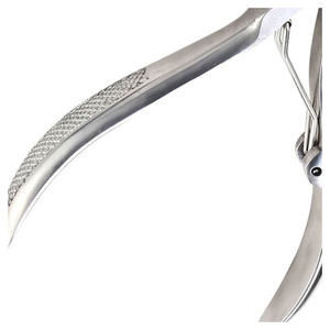 Tijeras profesionales de acero inoxidable de alta calidad, pinzas para uñas, cutículas, para belleza artística de uñas - Product Image 5