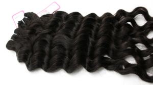 Mechones de doble máquina de trama, extensiones de cabello humano Remy virgen ondulado grande a precio al por mayor, alta calidad - Product Image 4