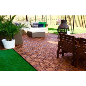 Dalle de pont en bois ACACIA 12 lames de haute qualité 300X300X19MM finition lisse moderne meilleur prix bas quantité minimale de commande fabricant de vente chaude - Product Image 5