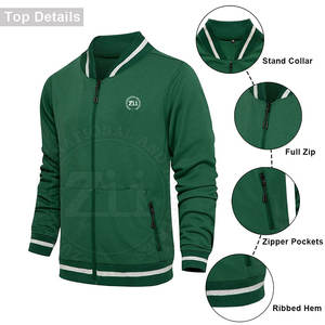 Ensembles coupe-vent décontractés pour hommes, les plus vendus, coupe ajustée, confortables, avec fermeture éclair, grandes tailles, logo personnalisable, écologiques - Product Image 5