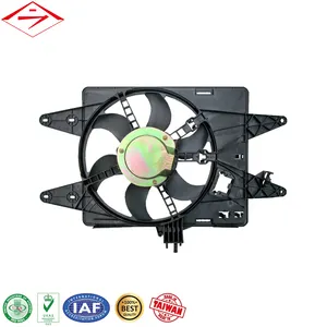 Amazon wholesale Auto Parts Manufacturer Radiator Auto Cooling Condenser Fan Motor For FIAT DOBLE 1.6L 1.9L 46759753 46737733