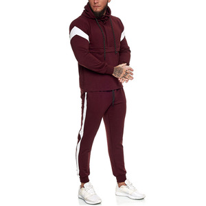 De chándal para hombres/venta al por mayor 2pc chándales de algodón para hombre - Product Image 6