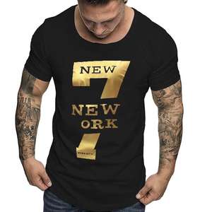 Camiseta de manga corta con estampado táctil de neón para hombre, camisa personalizada de algodón con imágenes, personalizada, de Brasil - Product Image 3