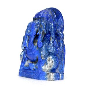 Figura Tallada a Mano en Lapislázuli Natural, Tallado en Piedra Preciosa, Decoración para el Hogar, Coleccionable, Regalo Espiritual para Altar, Uso Diario Atemporal - Product Image 2