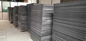 Lên PP rỗng xây dựng xây dựng ván Khuôn bảng 12 đến 20 mm mạnh mẽ bền màu xám ASTM <span class=keywords><strong>ISO</strong></span> 9001:2015 Sản phẩm được chứng nhận - Product Image 3