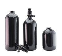 Bouteille de gaz, contenant pour armes à air comprimé 48ci 3000hp, cylindre pcp, réservoir d'air, avec régulateur, livraison gratuite