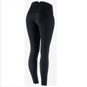 Pantalones de mujer de alta demanda, ropa ecuestre elástica con agarre de asiento completo, pantalones de montar a caballo personalizados a granel al por mayor - Product Image 2