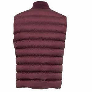 Veste matelassée personnalisée de haute qualité avec logo Veste d'hiver à fermeture éclair matelassée à motif 3D imperméable et chaude sans manches - Product Image 6