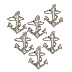 Rond de serviette carré plaqué argent, rond de serviette fait main pour dîners de mariage, salle à manger, réunion de famille - Product Image 3