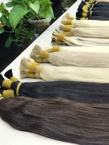 Extensions de cheveux humains Remy lisses, couleur mixte, cuticules alignées, vierges, haute qualité, prix de gros - Product Image 6