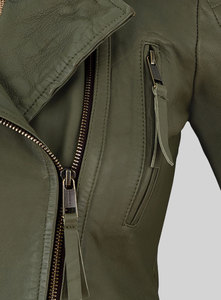 Chaqueta de motorista de piel de vaca con cremallera para hombre, nuevo diseño, disponible en todos los colores, Invierno 2021 - Product Image 4