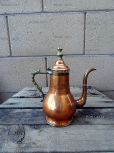 Handmade Copper Coffee Serving <b>Kettle</b> With Finest Quality <b>Kettle</b> Customized Shape And Size <b>Tea</b> <b>Kettle</b> At Cheap Price - Product Image 3
