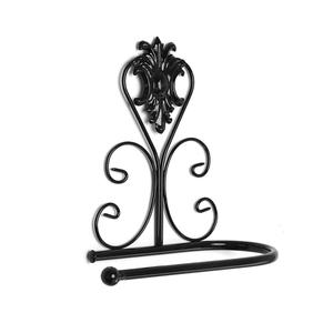 Porte-mouchoir en métal enduit de poudre noire, porte-serviette de luxe de créateur Unique fait à la main, décoration de Table, porte-mouchoir meilleure vente - Product Image 1