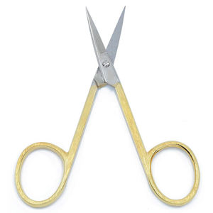 Tijeras para Cutículas de Acero Inoxidable con Logotipo Personalizado, Plateadas y Doradas, con Hojas Curvas y Afiladas para Manicura y Pedicura - Product Image 2