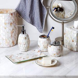 Best seller 2020 nacre boutons accessoires de bain salle de bain produits à faible coût en ligne - Product Image 6