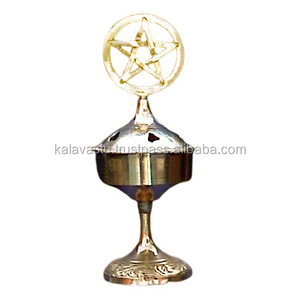 Quemador de Incienso de Latón Hecho a Mano KV SRAR1, Accesorio de Perfumería para Aromatizar Ambientes - Product Image 1