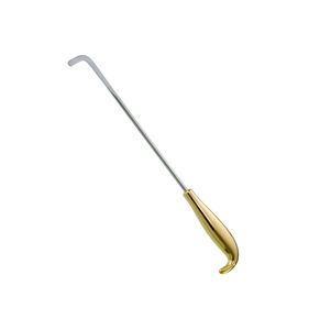 Instruments de chirurgie plastique Tebbetts chirurgical médical écarteur de sein spatulé angulé 33cm acier inoxydable CE ISO - Product Image 1