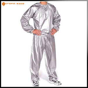 Traje de Sauna para hacer ejercicio, ropa negra resistente para perder peso, para gimnasio - Product Image 2
