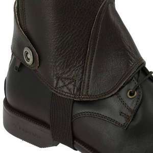 Demi-chaps d'équitation professionnels en tissu Amara véritable, synthétiques, de qualité supérieure, sur mesure, rares - Product Image 6