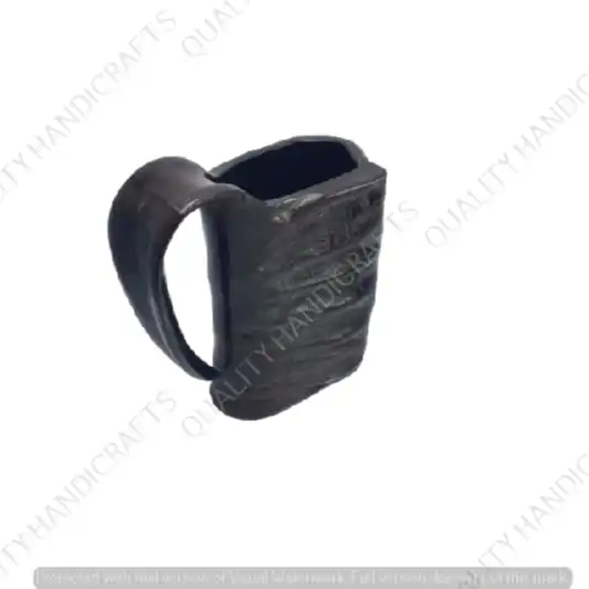 Handicrafts Real Viking Drinking Horn Mug with Stand Cups Ale Beer
