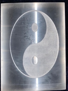 Cristal Natural al por Mayor, Ágata Selenita, Placa Cuadrada Grabada para Carga, Calidad Superior Disponible - Product Image 3