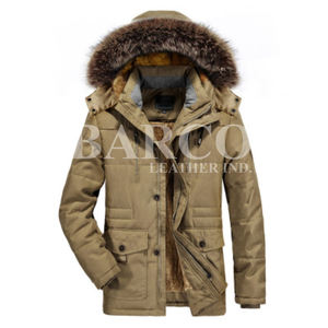 Chaqueta de invierno hinchada de diseño personalizado de alta calidad para hombres Precio al por mayor Tela sublimada de moda - Product Image 4