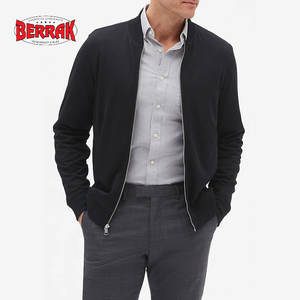 Sweater Coat Men 2021 Winter Thick <b>Warm</b> Hooded Cardigan <b>Jumpers</b> Men Striped Wool Liner Zipper Fleece Coats Men - Product Image 1