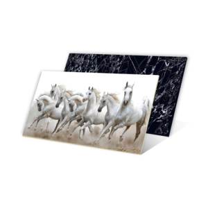 Poster mural design marbre moderne haute résolution, finition brillante, carreaux de porcelaine 600x1200mm pour usage intérieur - Product Image 2